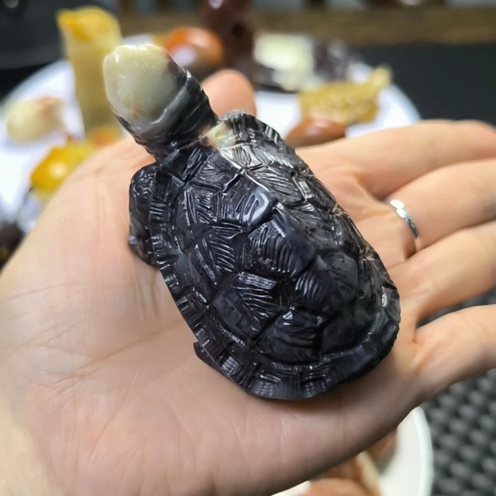 寿山石月尾紫富甲一方