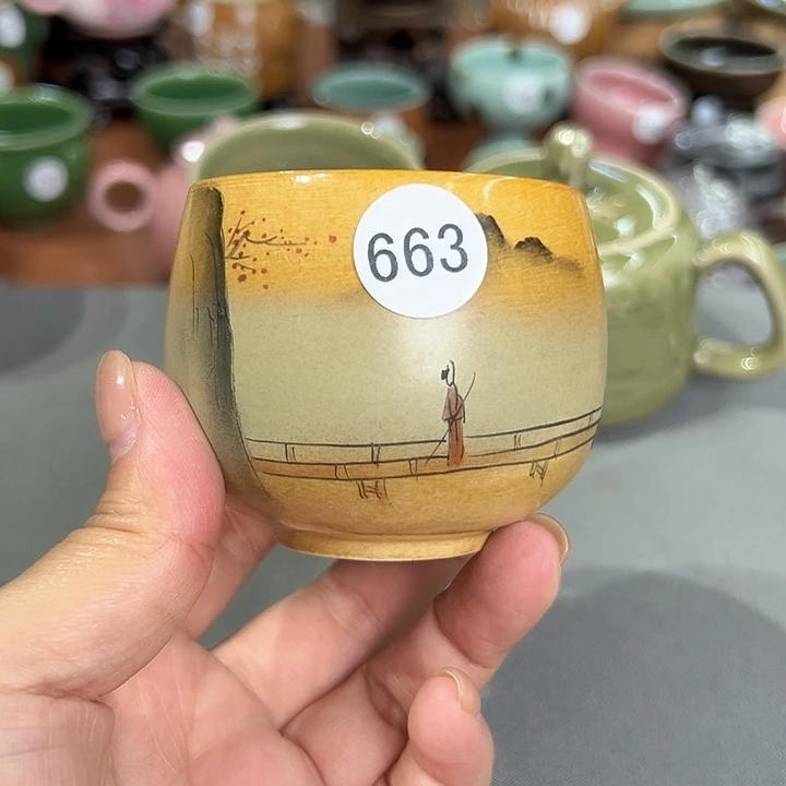 龙泉敬悦青瓷品茗杯