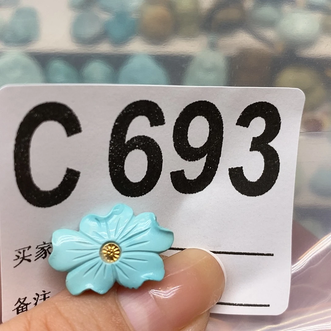 未镶嵌绿松石绿松石配饰定制
