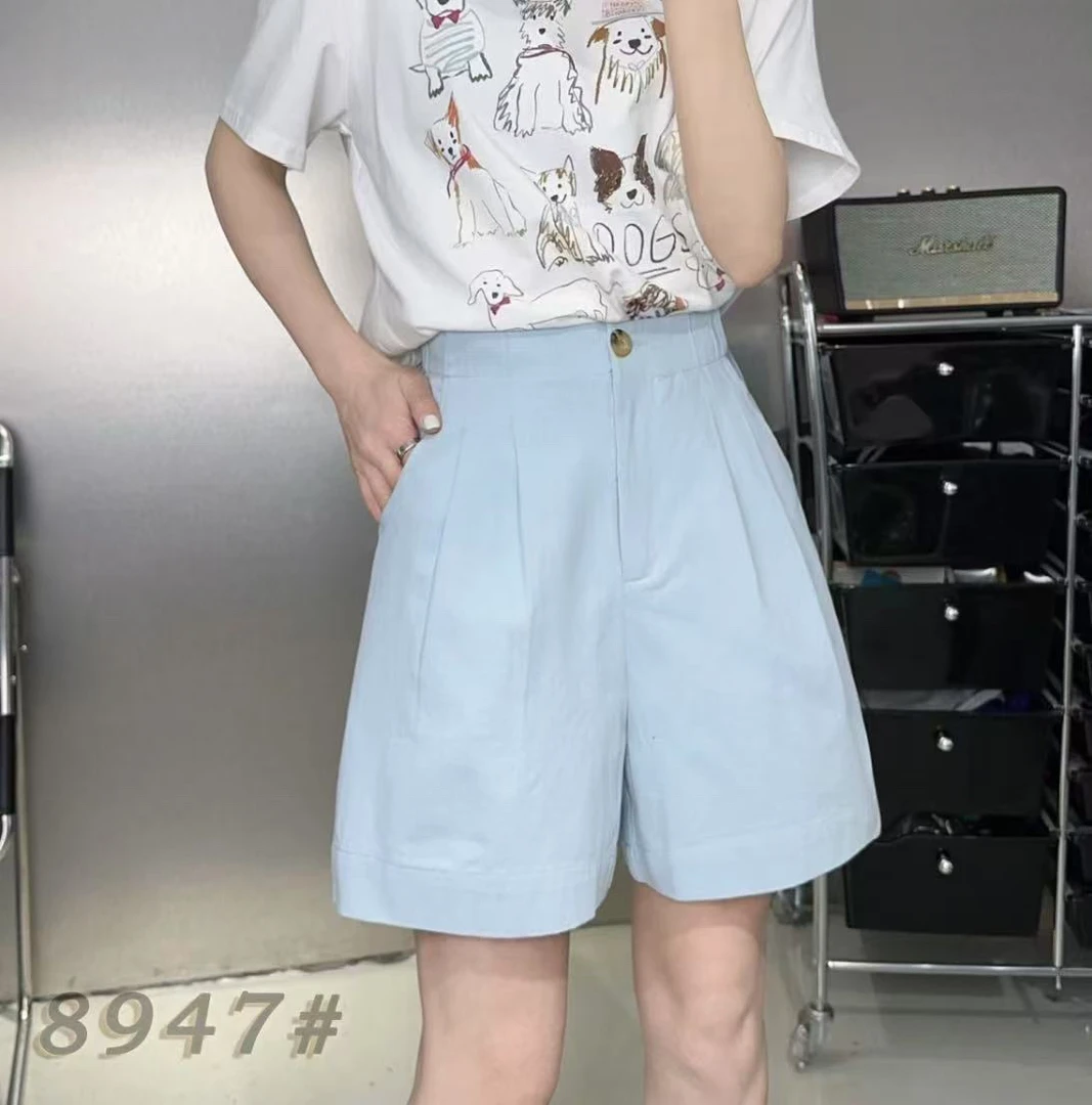 【竹三店】8947休闲百搭短裤