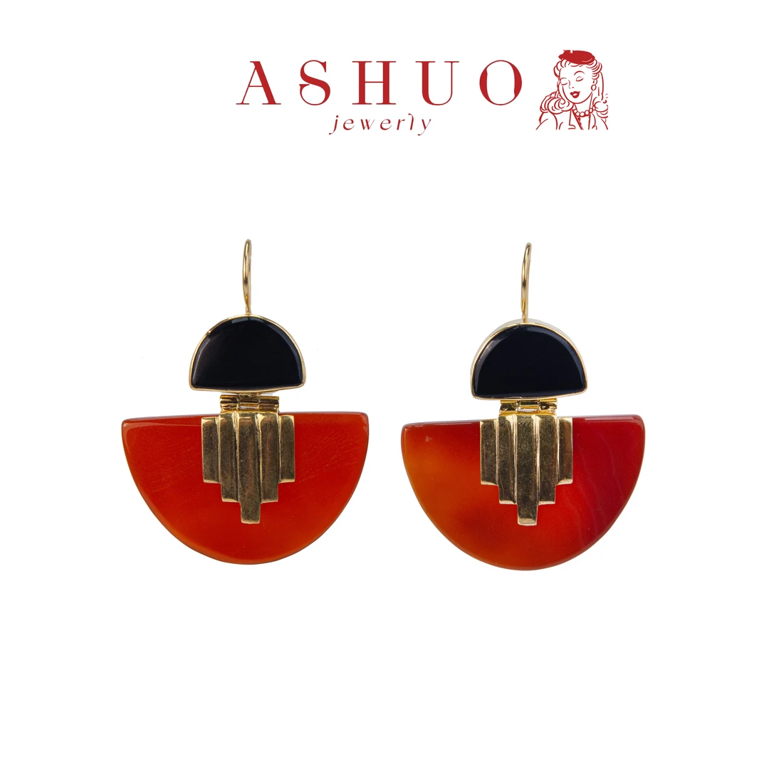 铜合金耳饰 阿烁中古 TharrosTharros  as9711