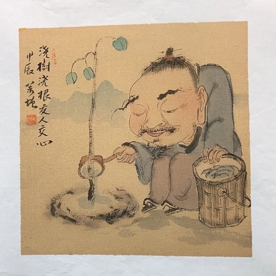 国画中***儿王亚峰原创品鉴收藏