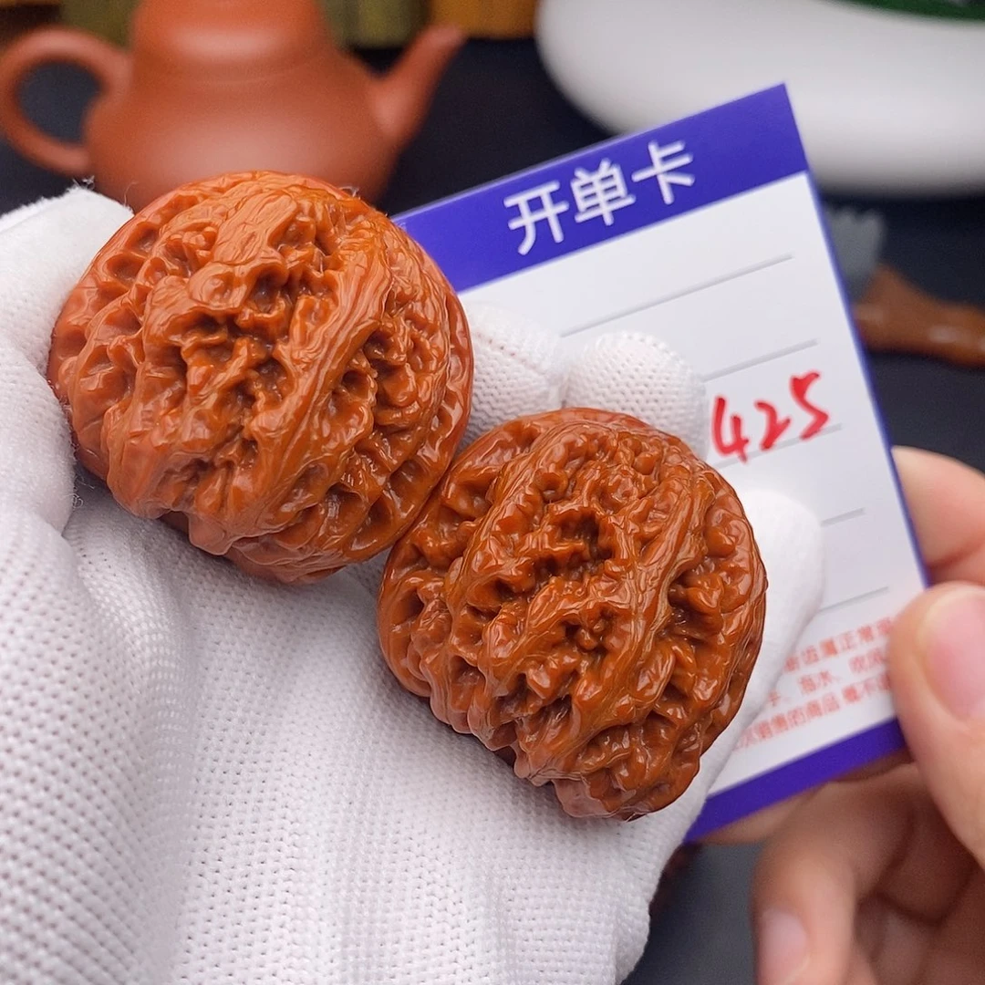 把件文玩核桃40粗筋425