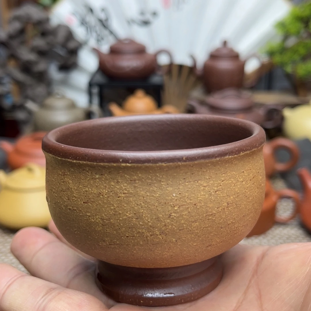 紫砂茶壶黄龙山紫泥半手工制作