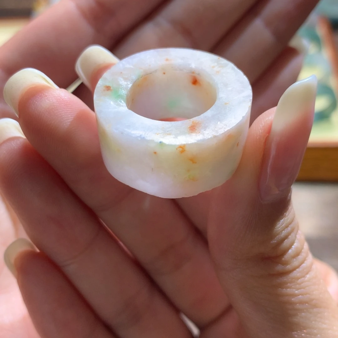 定制翡翠未镶嵌?****?翡翠特色桃花坞18#