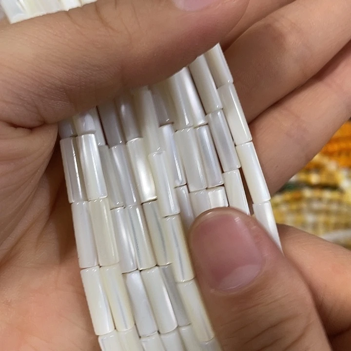 合金玛瑙/玉髓珠宝半成品一条马蹄螺管珠