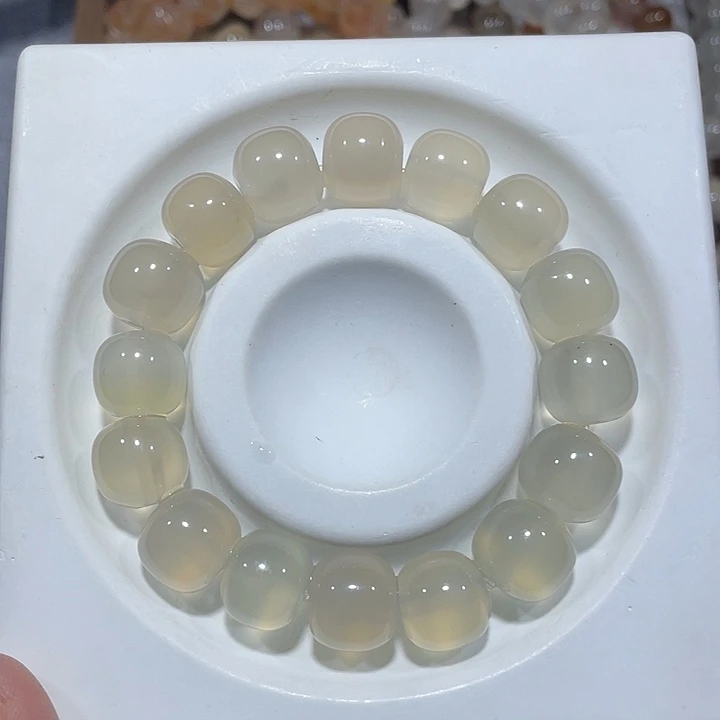 玛瑙/玉髓合金颈饰
