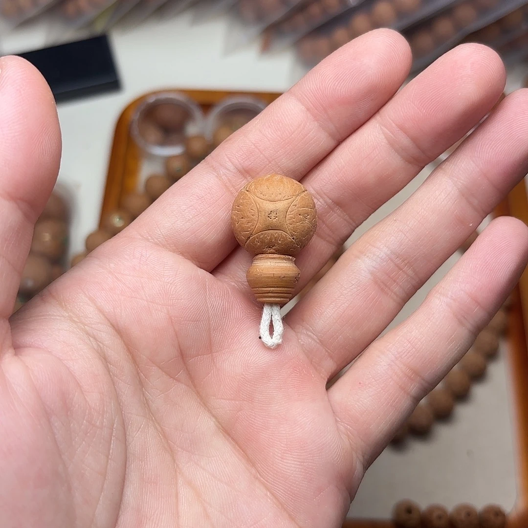 凤眼菩提手串麒麟三通18.5