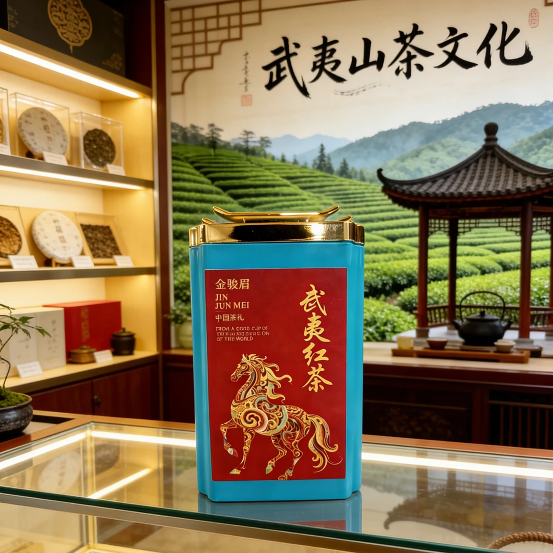 正宗武夷山金骏眉新茶茶叶蜜香型浓香型红茶罐装 无礼盒