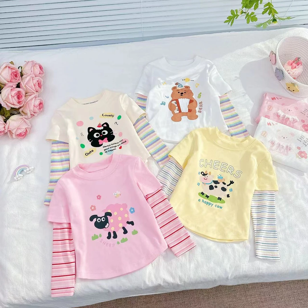 2025春款*卡通印花+柔软亲肤*打底衫 D-W350