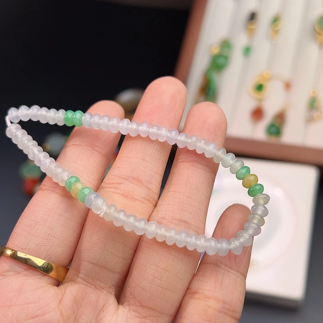 翡翠未镶嵌手串手串