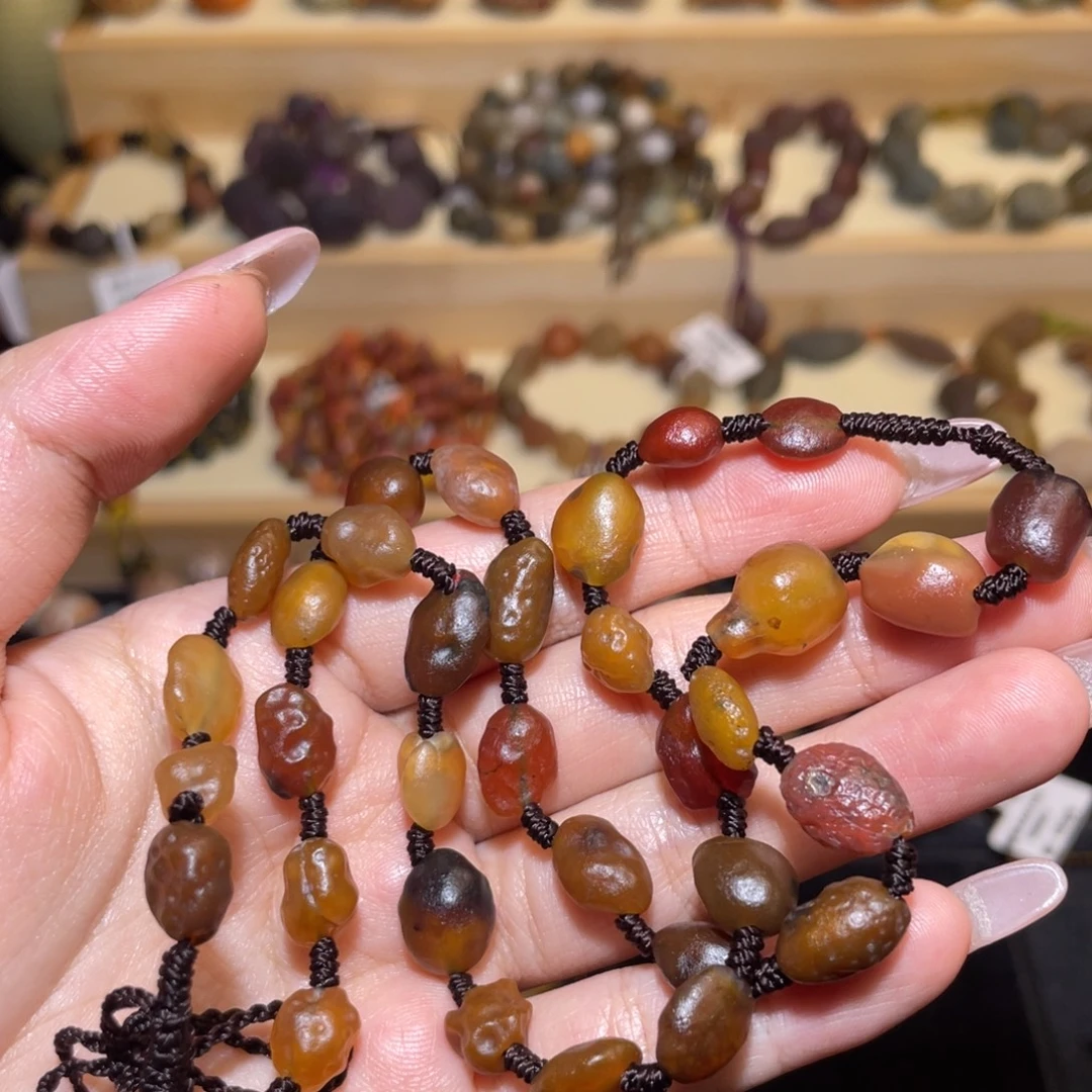 玛瑙/玉髓未镶嵌手链