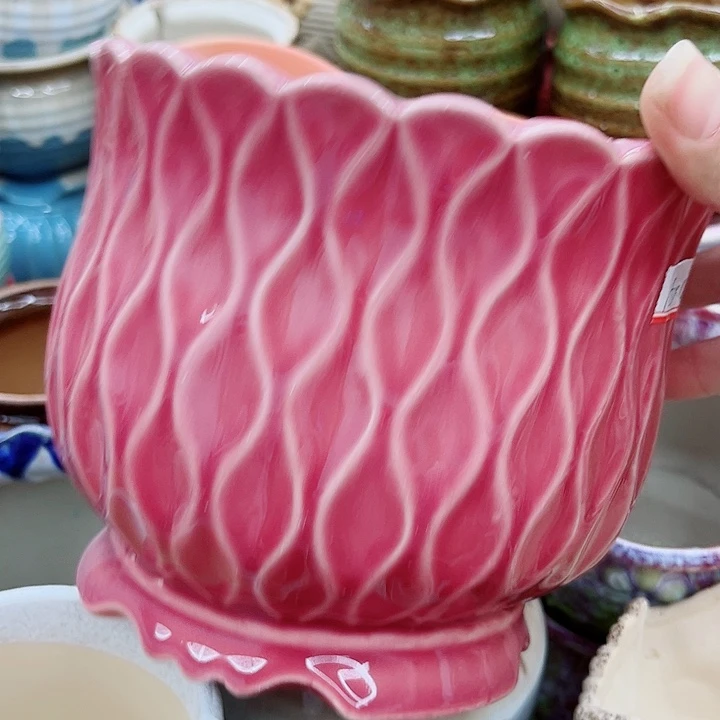 多肉绿植陶瓷花盆