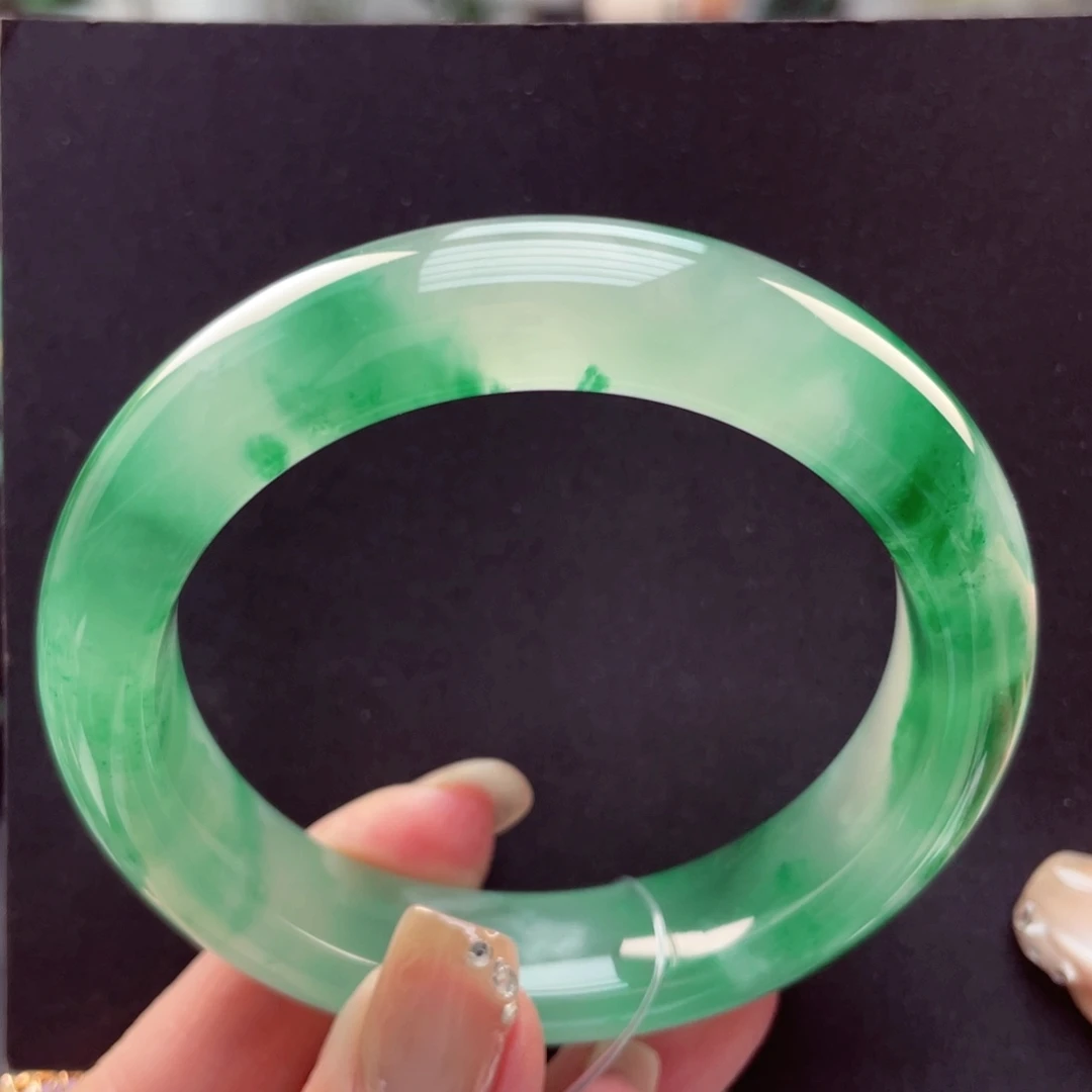 石英质玉未镶嵌手镯56-57