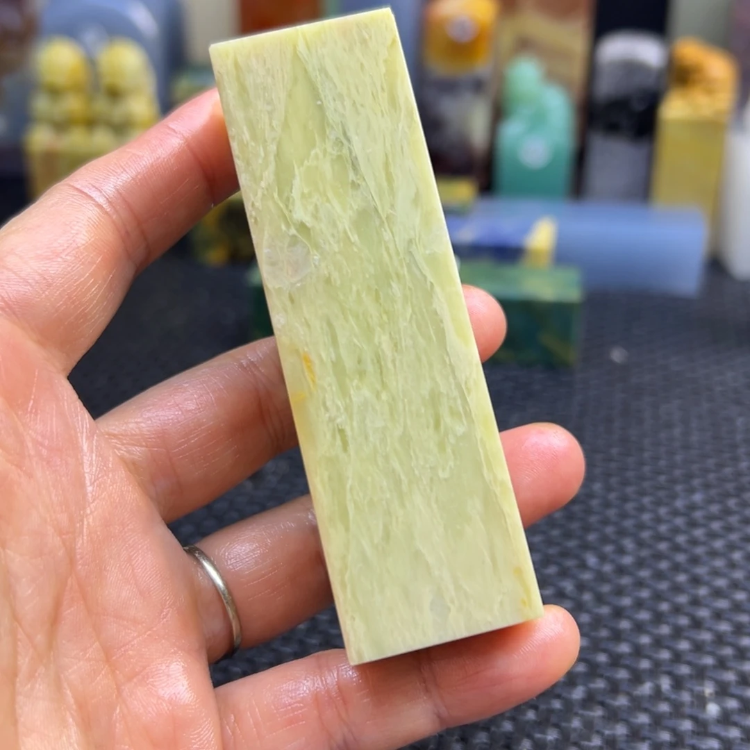 用***7青田石印章石刻章石