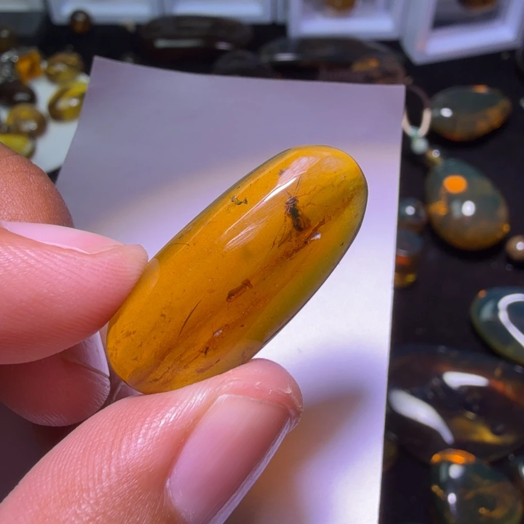 植***生琥珀未镶嵌裸石，，，