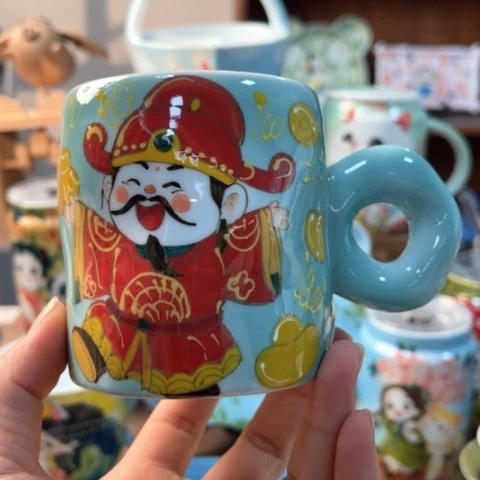 炉景德镇釉下手绘陶瓷