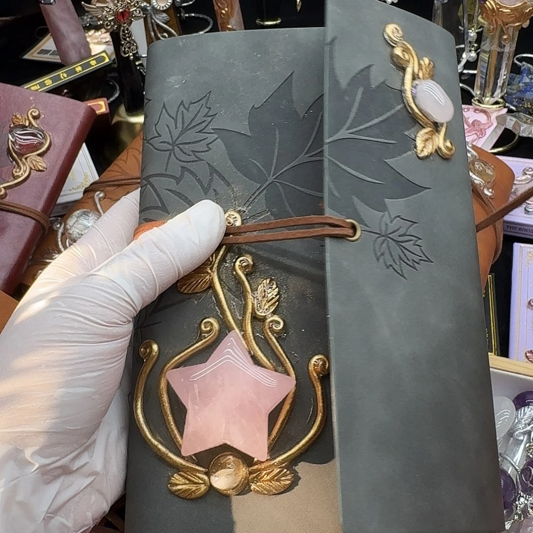 蝴****紫晶颈饰未镶嵌粉