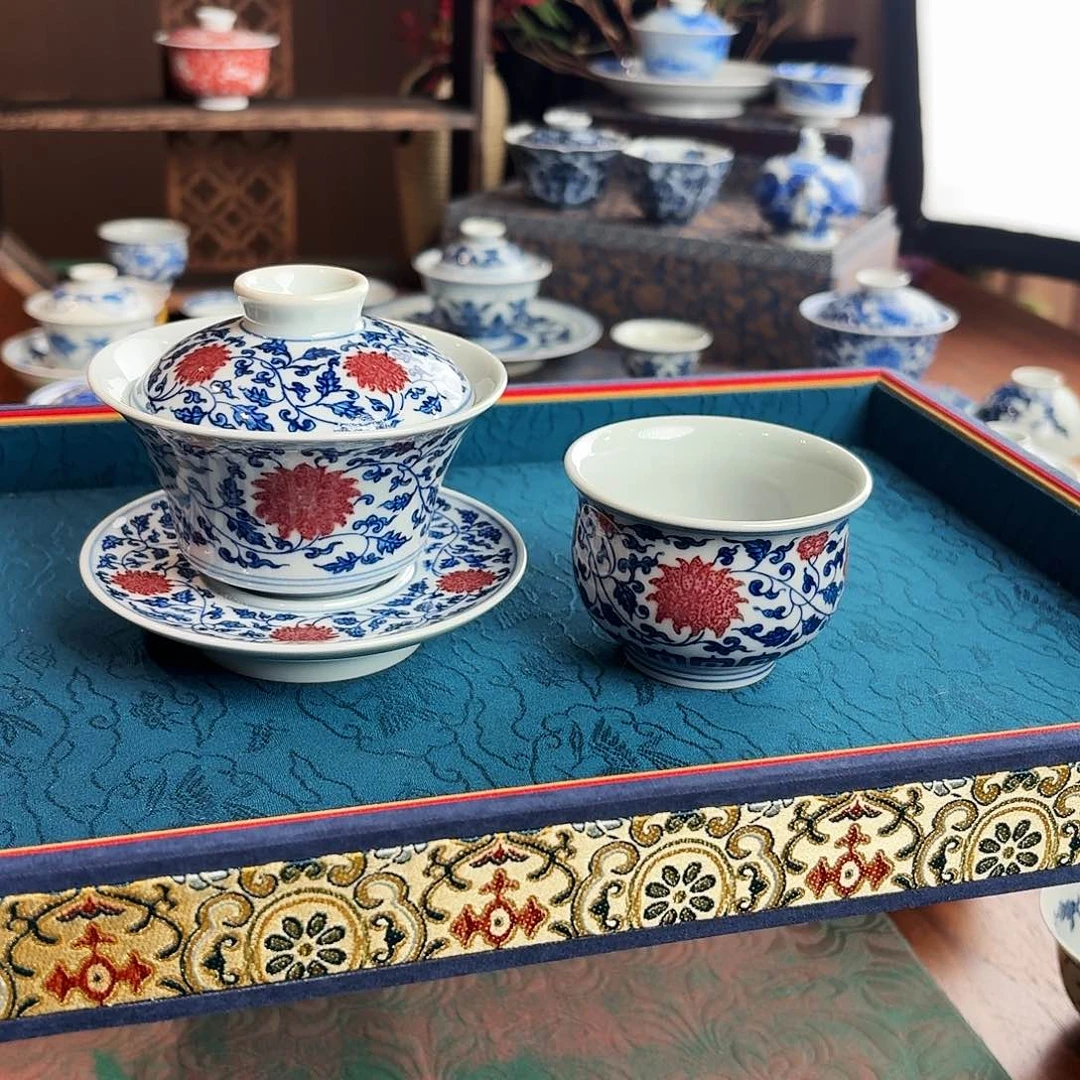 R****i三才盖碗➕杯子杯子