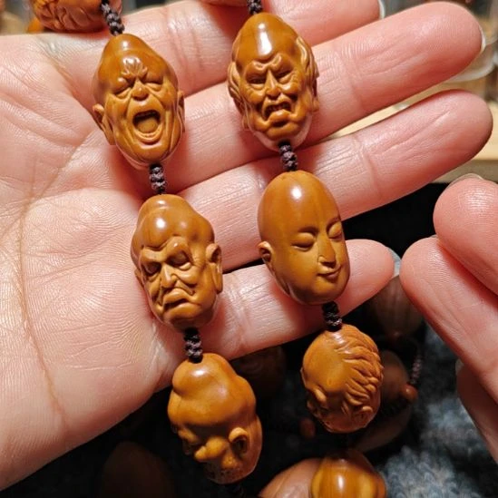 手串/手链橄榄核十八罗汉脖挂
