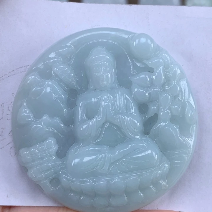 颈饰未镶嵌翡翠大日