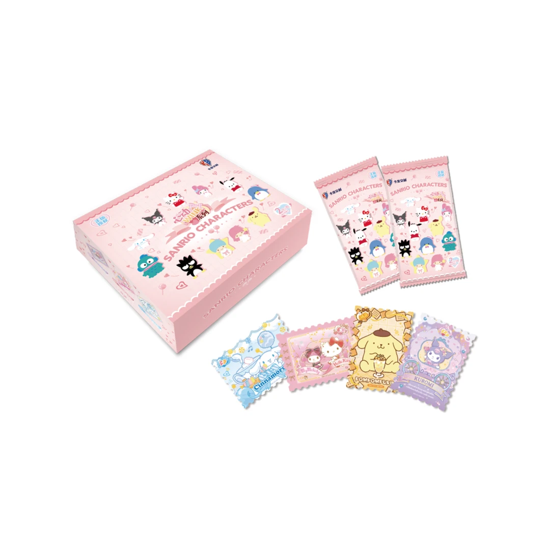 豆【猫狗】卡宝文创三丽鸥拆卡2元包第5弹心动wink卡牌盲盒【拆盒】