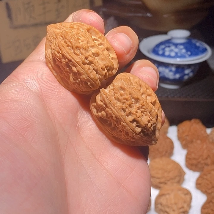 文玩核桃手把件野鸡