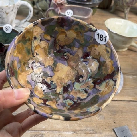 盘熠樹日式手捏餐具茶具