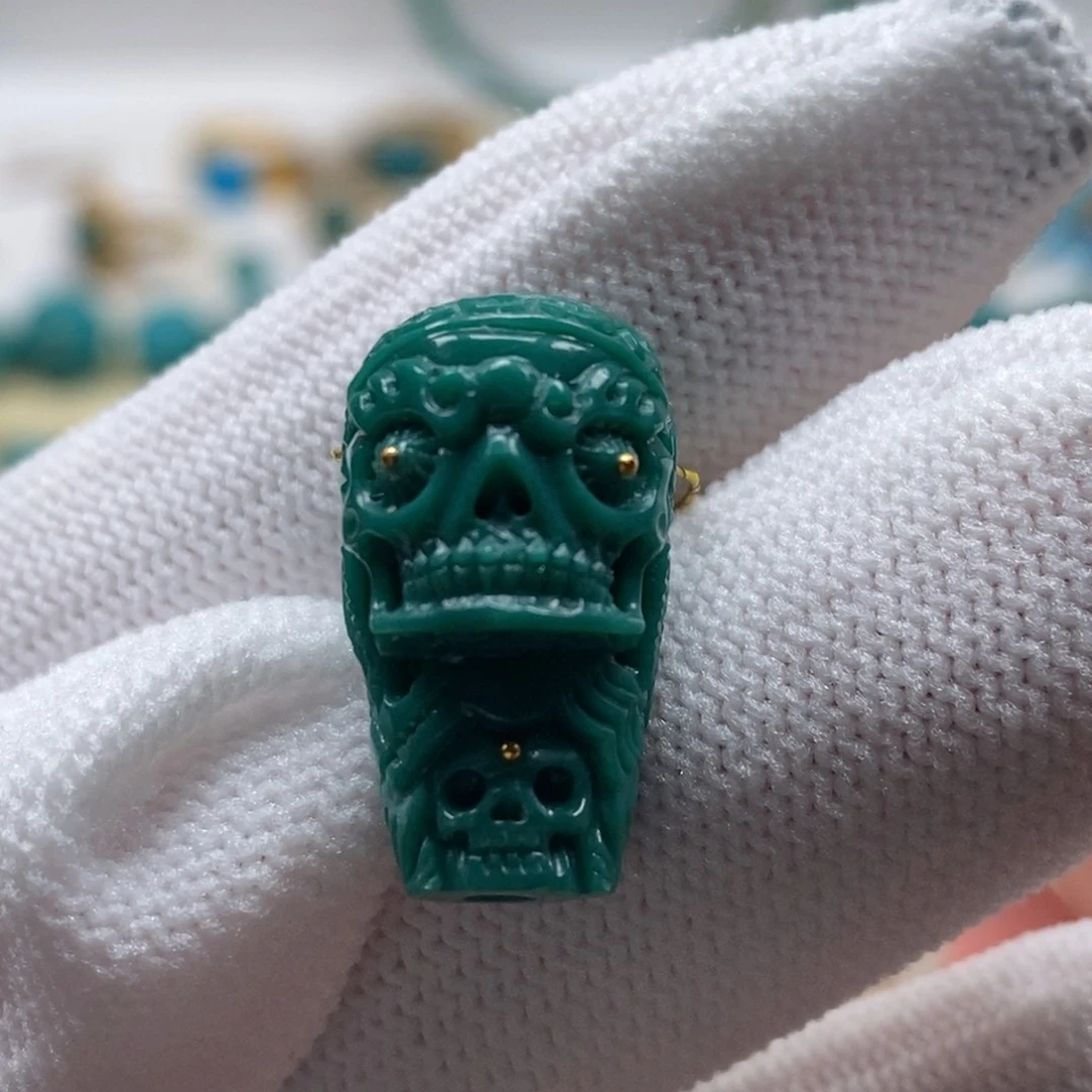 未镶嵌绿松石珠宝奇石A466