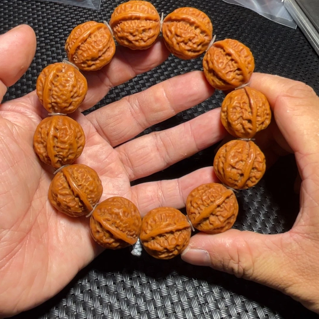 手串文玩核桃一线天粗筋22