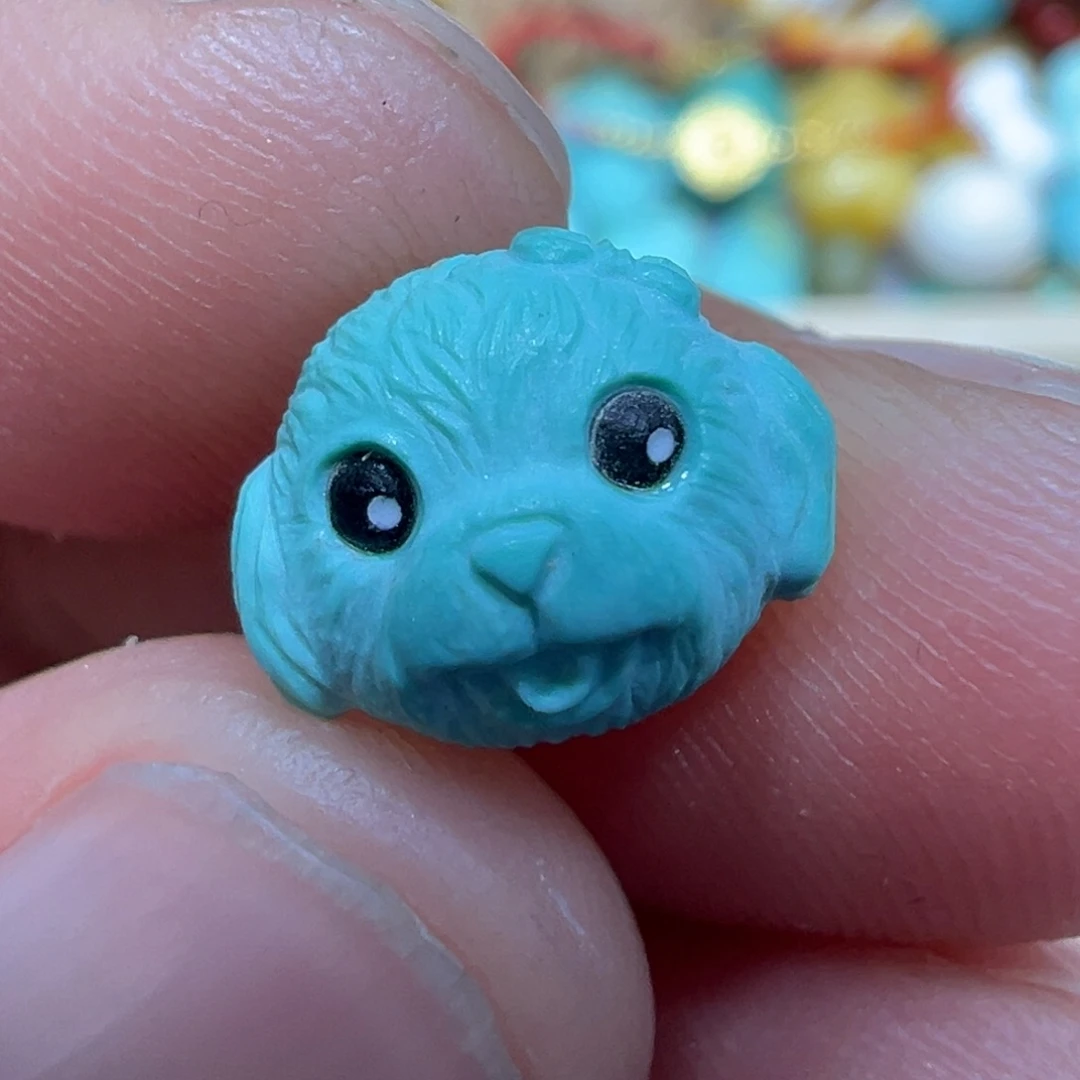 绿松石未镶嵌颈饰