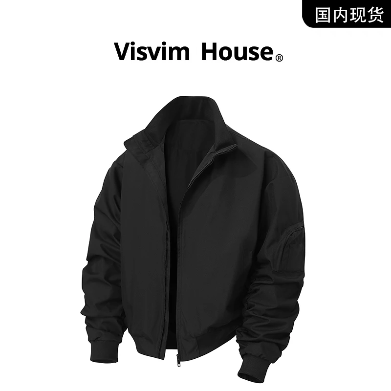 【品牌现货撤柜】VISVIM HOUSE春秋季短款cleanfit美式夹克男士外套