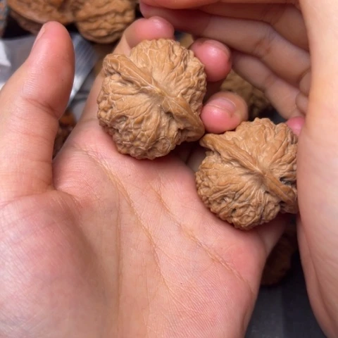 漂***风把件文玩核桃血麒麟
