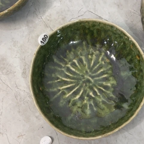 碗手工手捏咖啡杯碗盘