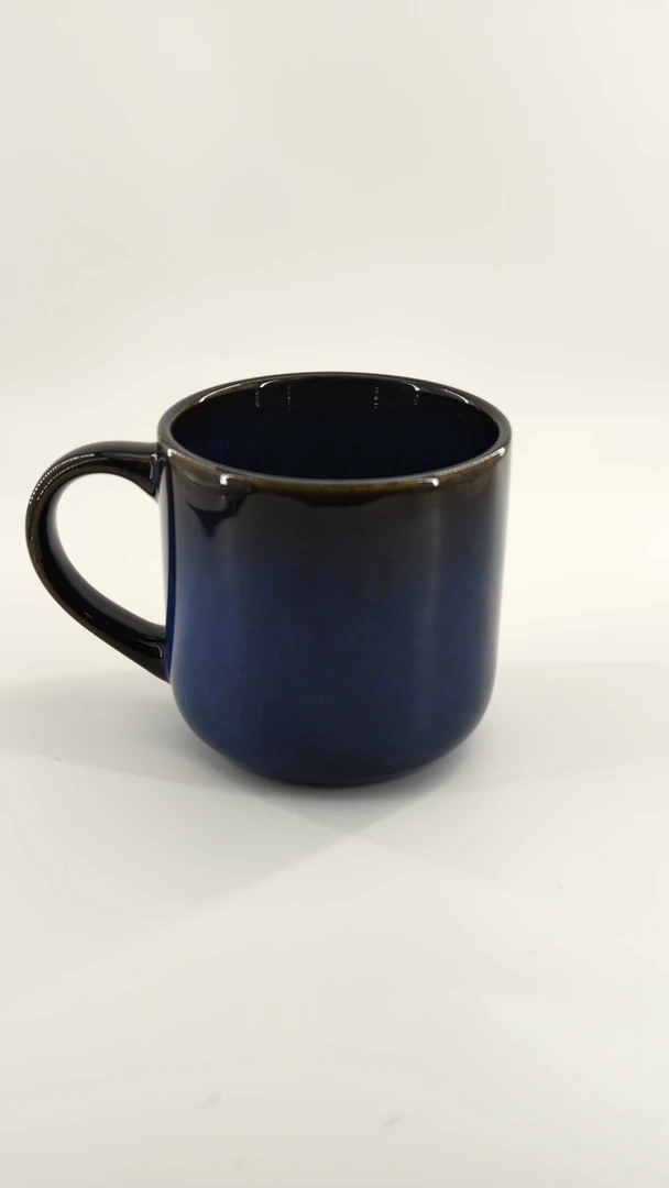 101-300复古陶瓷窑变马克杯早餐杯燕麦杯牛奶杯