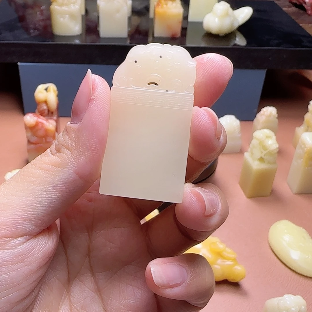 啵***呀印石寿山石福建寿山石