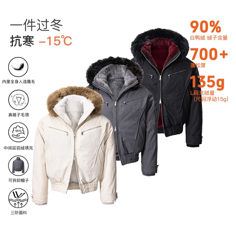 CATSSTACcatsstac座山雕三代派克羽绒雕