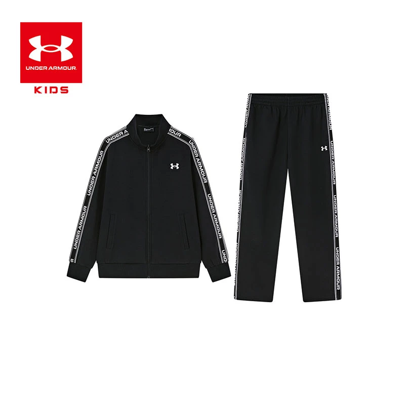 【网红炸街】安德玛休闲运动套装女爆款洋气显瘦时尚长裤两件套3802