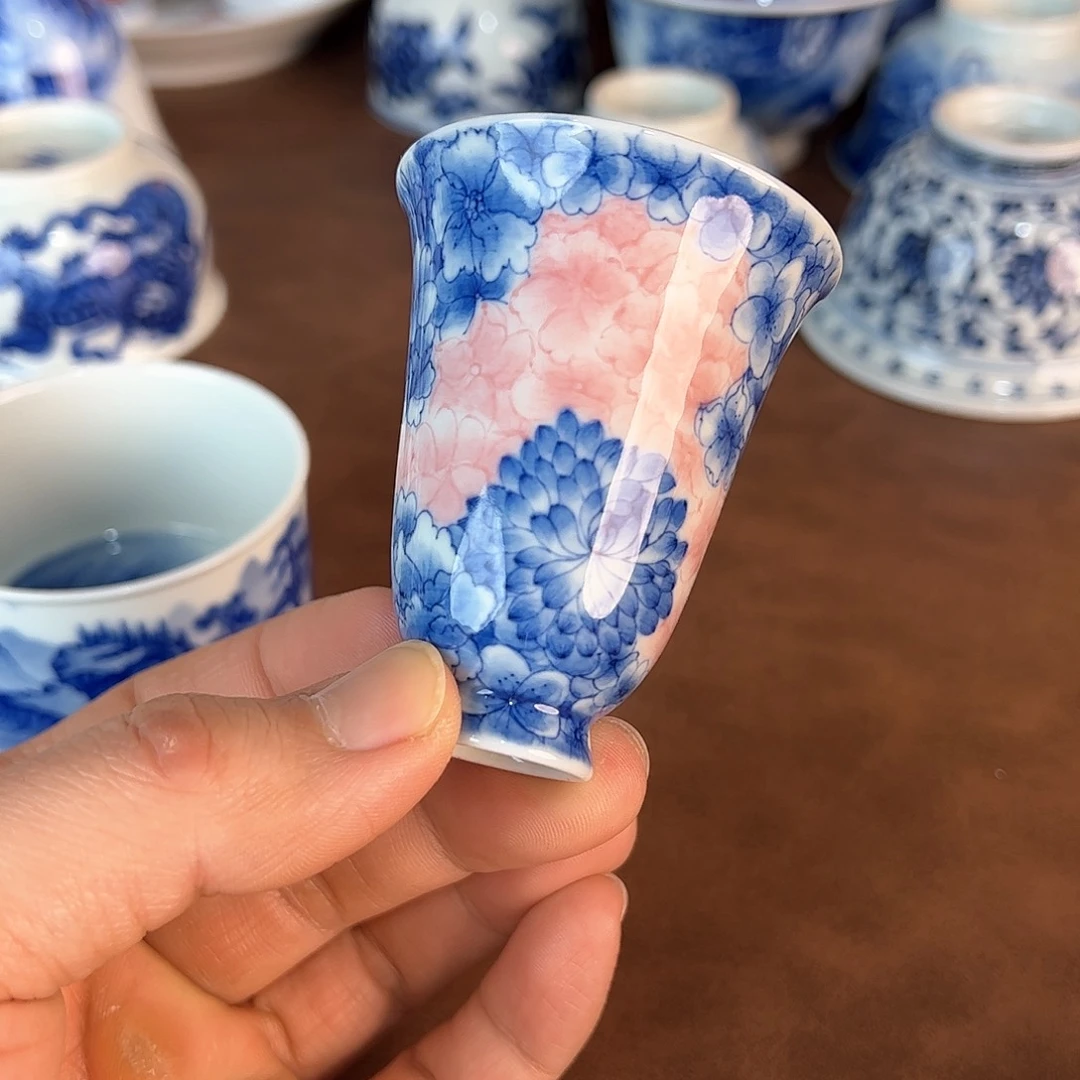 杯景德镇全手工手绘陶瓷