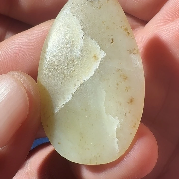 优***哉透闪石质玉未镶嵌挂件