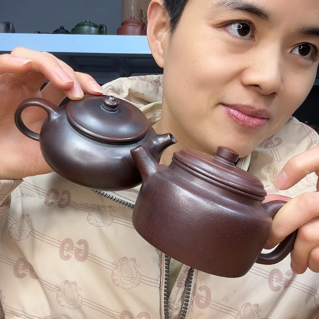 紫砂茶壶民间手艺人全手工制作