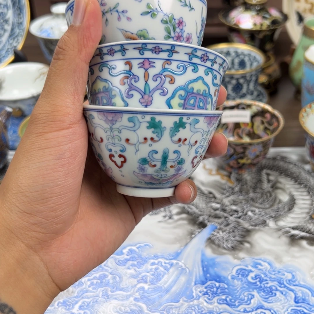 北***卡景德镇手工手绘陶瓷