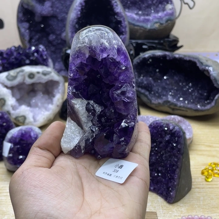 未镶嵌大型摆件（非配饰）紫晶