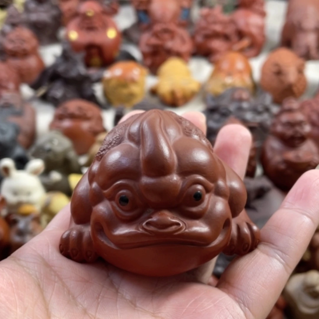 【闪购商品】紫砂茶宠紫砂金蟾