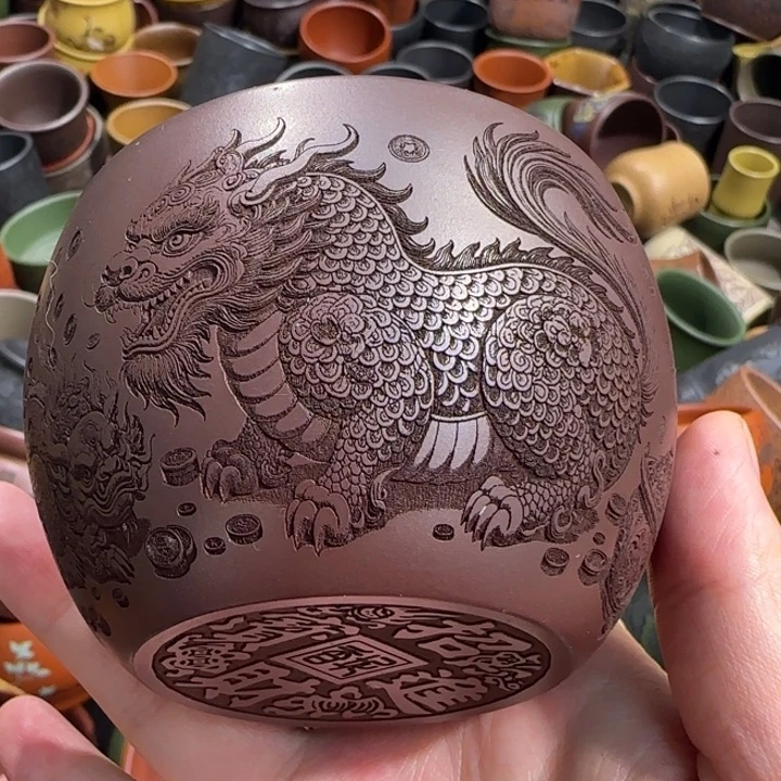 茶杯紫砂全手工紫砂