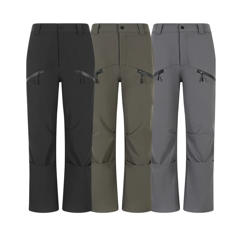 COSSMOR 24AW 软壳伽马绒3D立体剪裁冲锋裤 户外保暖运动登山