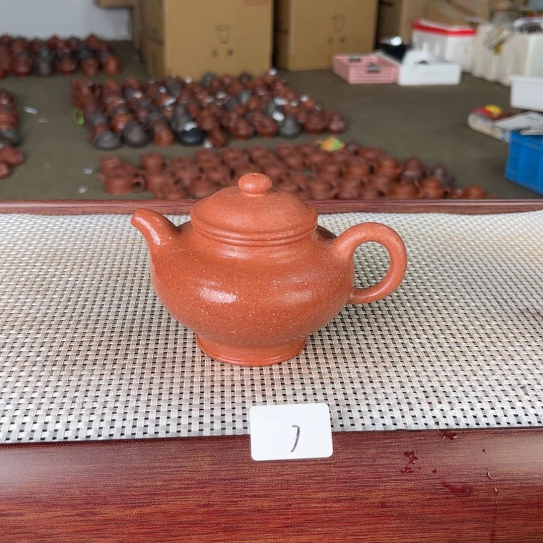 紫砂茶壶亦****秋瑕疵1.20-7 桃花泥 170