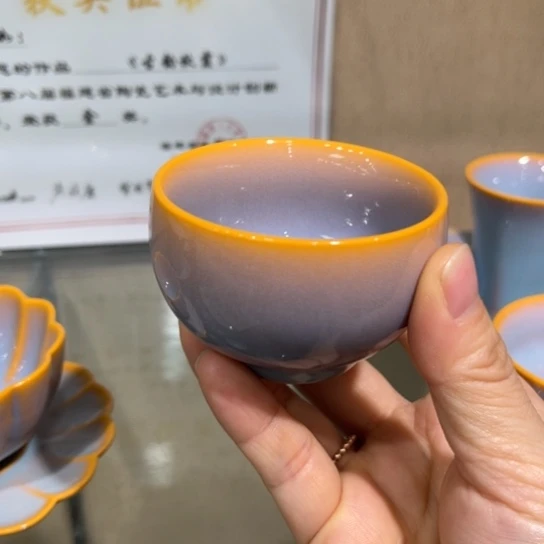 瓷片大宋名窑汝瓷茶具