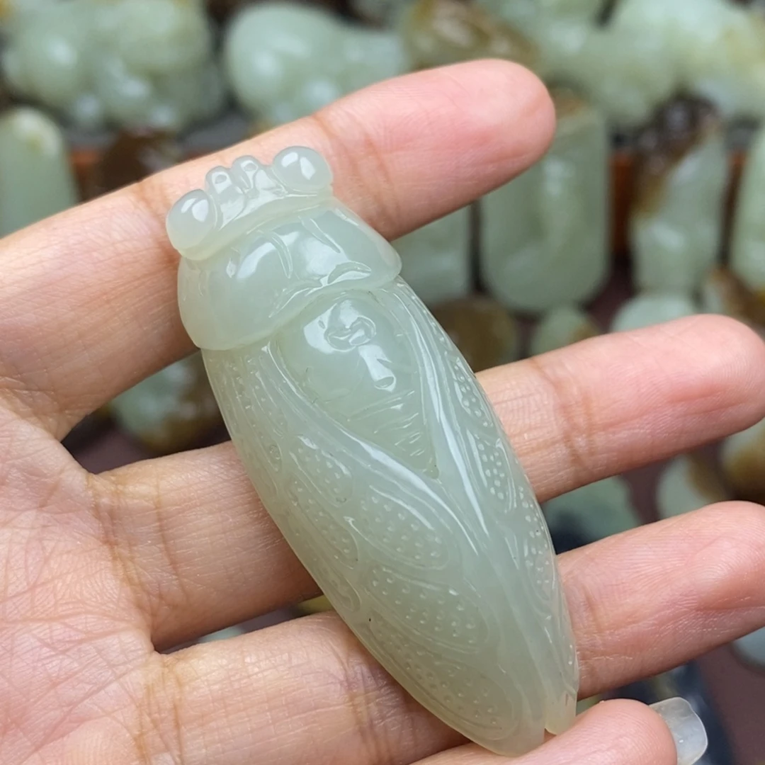 和田玉（糖玉）未镶嵌挂件