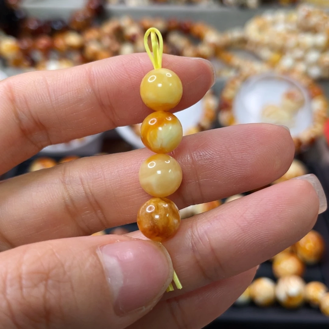 裸石琥珀未镶嵌蜜蜡尺寸8+